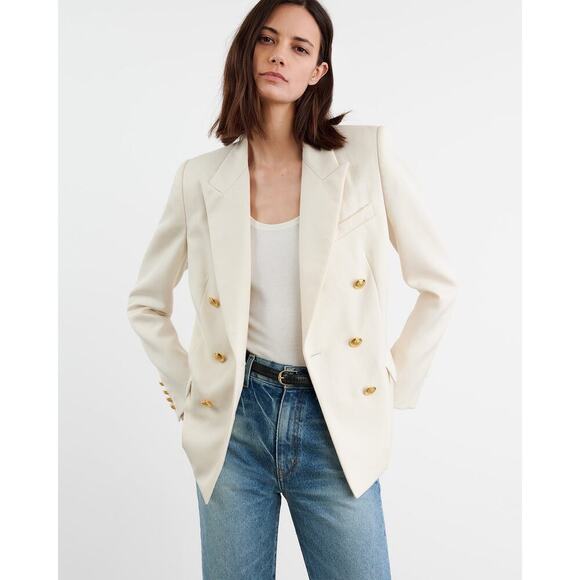 Nili Lotan Jackets & Blazers - Nili Lotan Vira Blazer in Stone